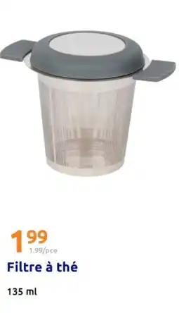 Action Filtre à thé offre