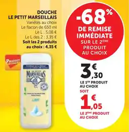 U Express Douche le petit marseillais offre