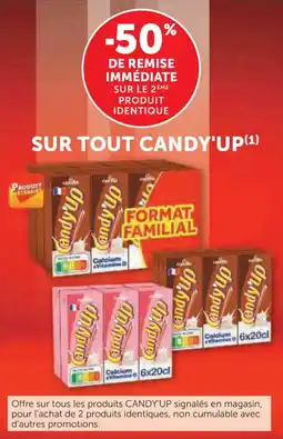 U Express Sur tout candy'up offre