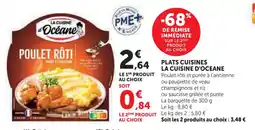 U Express Plats cuisines la cuisine d'oceane offre