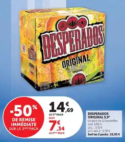 U Express Desperados original 5,9° offre
