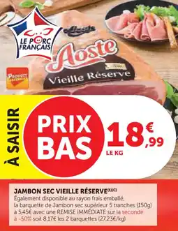 U Express Jambon sec vieille réserve offre