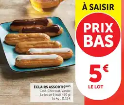 U Express Éclairs assortis offre