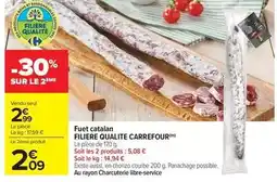 Carrefour Market Carrefour - fuet catalan offre