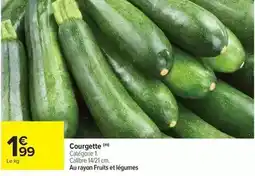 Carrefour Market Courgette offre