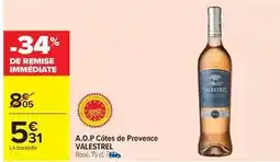 Carrefour Market A.o.p côtes de provence offre