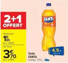 Carrefour Market Fanta - soda offre