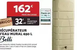 Bricomarché Récupérateur offre