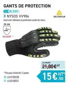 Loxam Deltaplus - gants de protection offre
