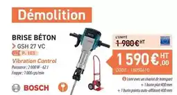 Loxam Bosch - brise béton offre