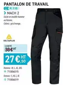 Loxam Pantalon de travail offre