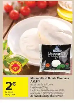 Carrefour Market Mozzarella di bufala campana A.O.P offre