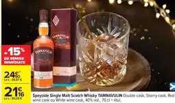 Carrefour Speyside Single Malt Scotch Whisky TAMNAVULIN offre