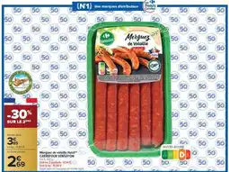 Carrefour Market Merguez de volaille Halal CARREFOUR SENSATION offre