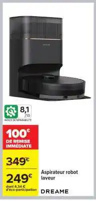 Carrefour Aspirateur Robot Laveur offre