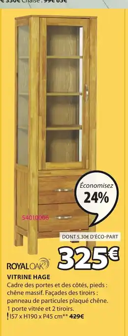 JYSK Vitrine Hage offre