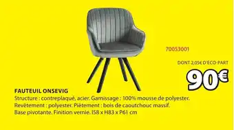 JYSK Fauteuil Onsevig offre