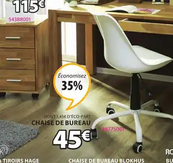 JYSK Chaise De Bureau offre