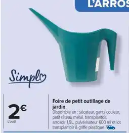 Carrefour Market ARROSOIR offre