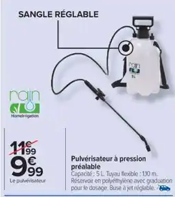 Carrefour Market Pulvérisateur à pression préalable offre