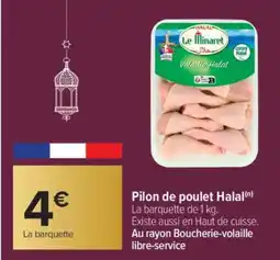 Carrefour Pilon de poulet Halal offre