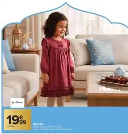 Carrefour Robe Fille offre