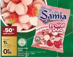 Carrefour Bonbon Halal SAMIA offre