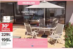 Carrefour Ensemble de jardin Rona offre