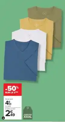 Carrefour T-shirt offre