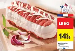 Carrefour Market Viande Bovine : Rôti offre