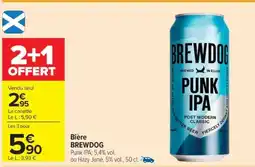 Carrefour Market BIERE BREWDOG offre