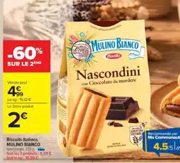 Carrefour Market Biscuits italiens MULINO BIANCO offre