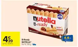 Carrefour Market B-READY NUTELLA offre