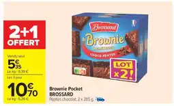 Carrefour Market BROWNIE POCKET BROSSARD offre