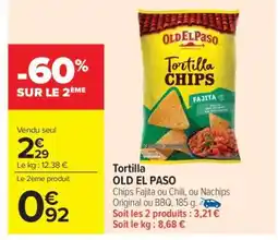 Carrefour Market Tortilla OLD EL PASO offre