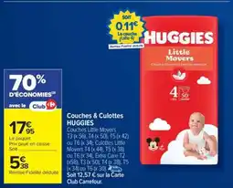 Carrefour Market Huggies Little Movers offre
