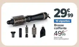 Carrefour Brosse coiffante offre