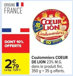 Carrefour Coulommiers Coeur De Lion offre