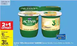 Carrefour Activia Offre Découverte DANONE offre