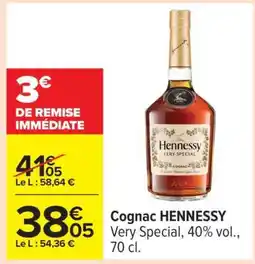 Carrefour Cognac HENNESSY offre