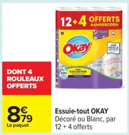 Carrefour ESSUIE-TOUT “OKAY” offre