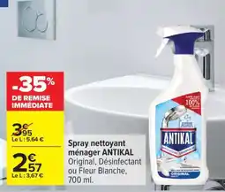 Carrefour Spray nettoyant ménager ANTIKAL offre