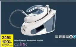 Carrefour Centrale vapeur à autonomie illimitée offre