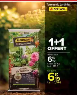Carrefour Terreau du jardinier offre