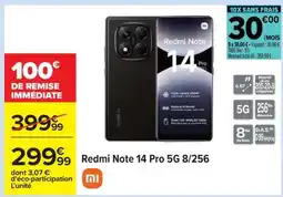 Carrefour Redmi Note 14 Pro 5G 8/256 offre