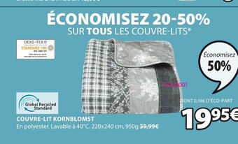 JYSK Couvre-Lit Kornblomst offre