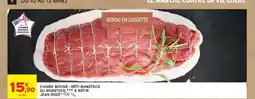 Intermarché Hyper Jean rozé viande bovine : rôti ou rumsteck à rôtir offre
