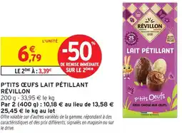 Intermarché Hyper Révillon p'tits oeufs lait pétillant offre