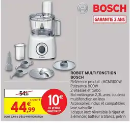 Intermarché Hyper Bosch robot multifonction offre