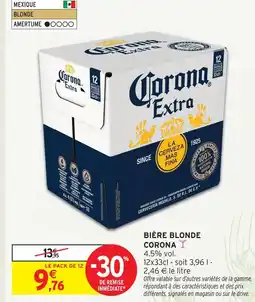 Intermarché Express Corona bière blonde offre